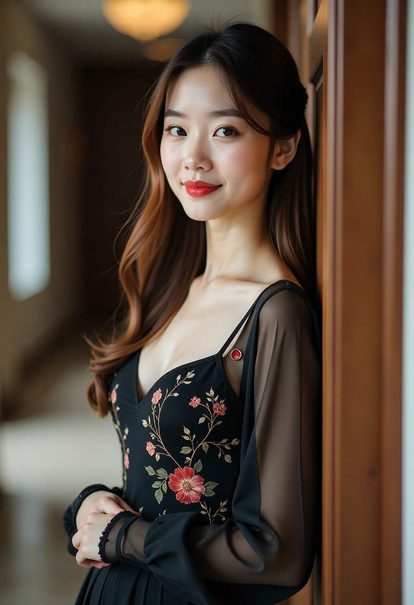 女性核心与马甲线刻画